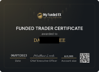 My Funded FX 출금 인증